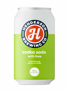 Henderson Vodka Soda With Lime