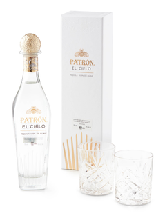 Patron El Cielo + FREE Set Of 2 Rocks Glasses