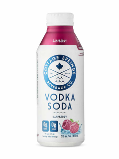 Cottage Springs Raspberry Vodka Soda Twist-Off