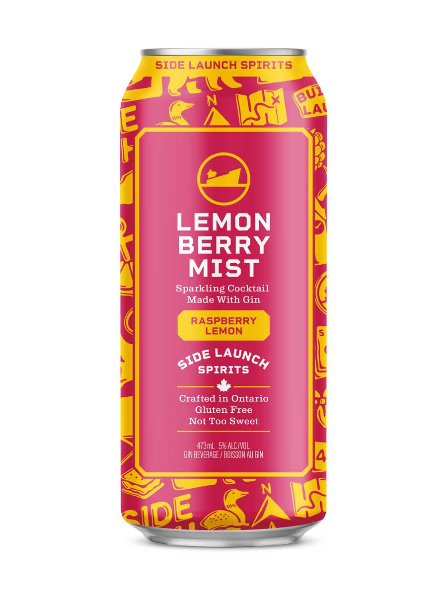Side Launch Spirits Lemon Berry Mist | LCBO