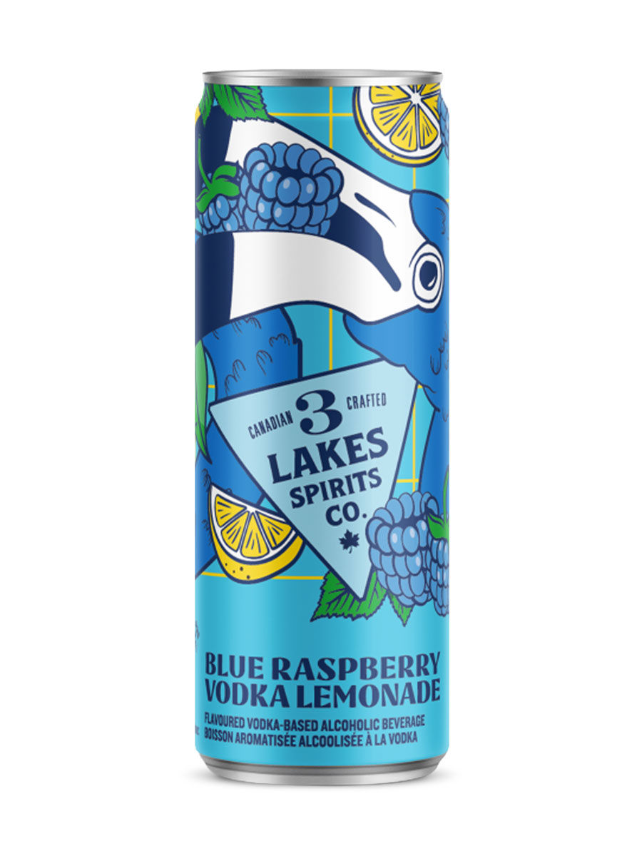 3 Lakes Spirits Co. Blue Raspberry Vodka | LCBO