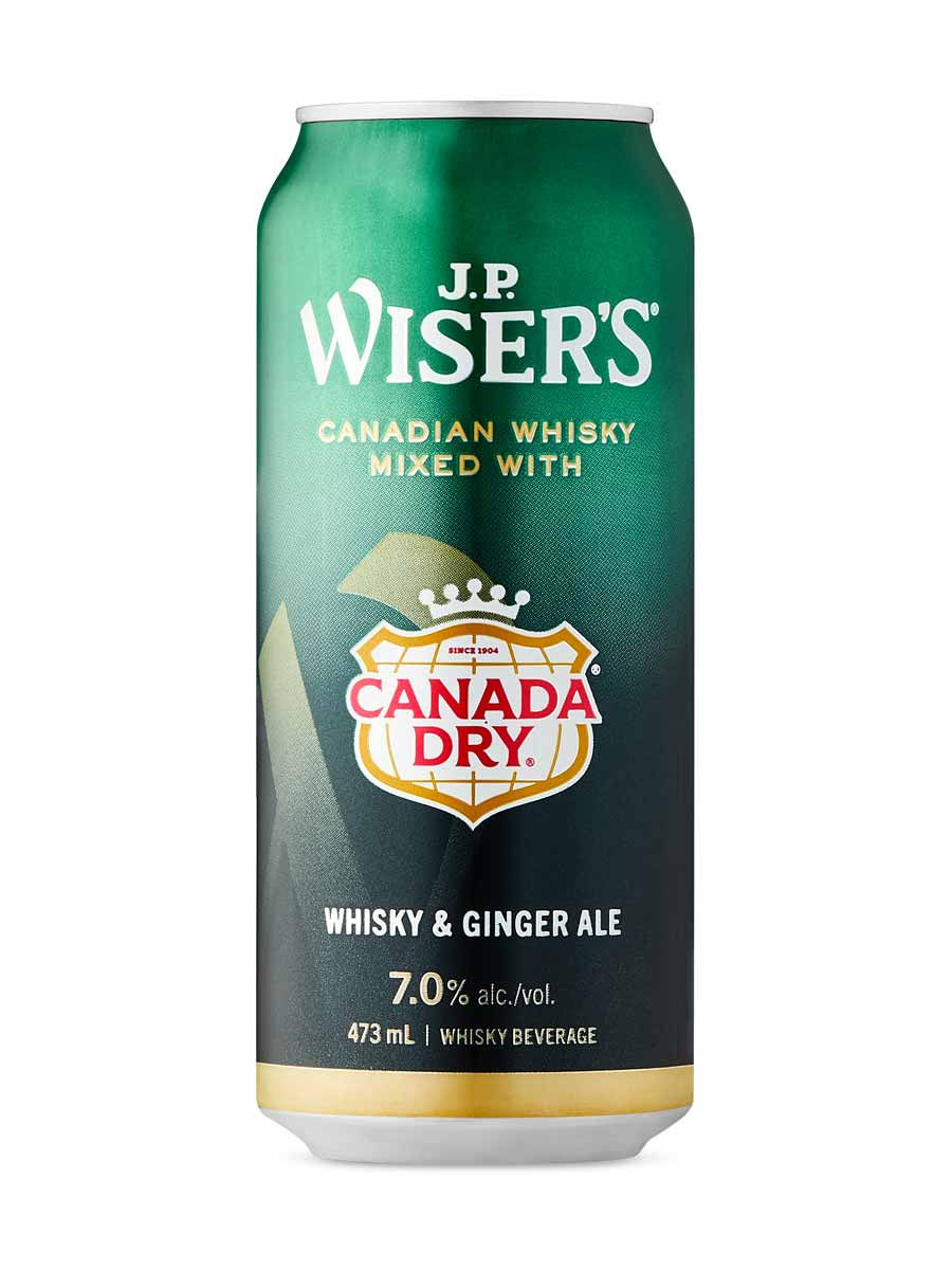 J.P. Wisers Canada Dry Whiskey & Ginger Ale | LCBO