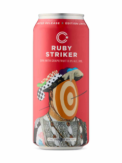 Collective Arts Ruby Striker DIPA With Grapefruit