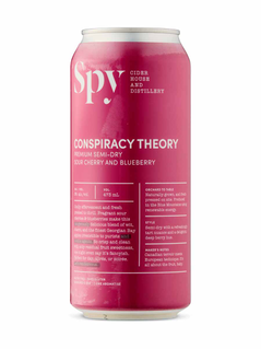 Spy Cider Conspiracy Theory Sour Cherry And Blueberry