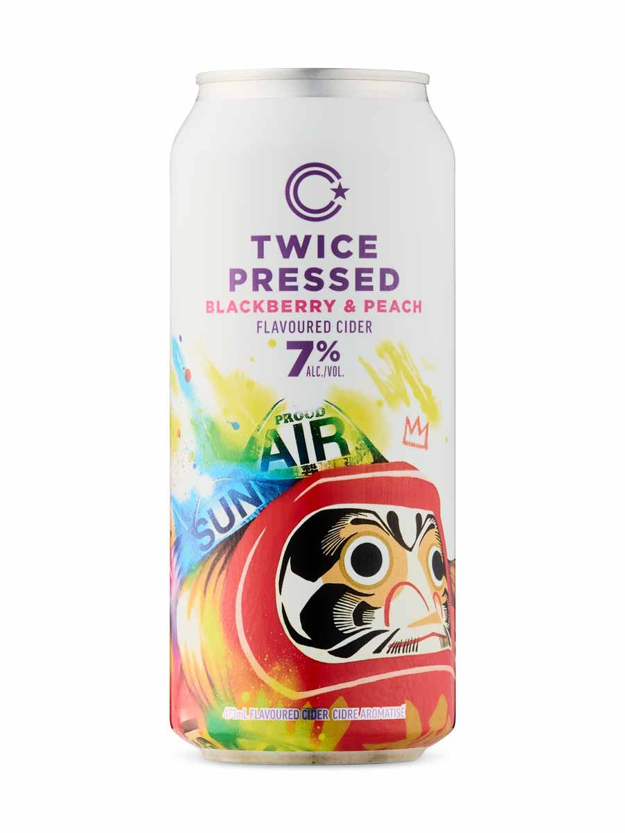 断捨離ღ* peach berry *ღ Collective Arts Twice Pressed Blackberry Peach Cider | LCBO