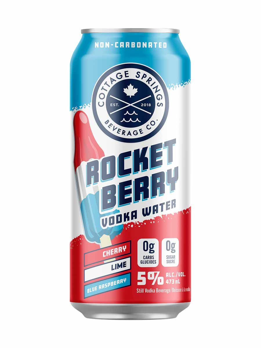 Cottage Springs Rocket Berry Vodka Water | LCBO