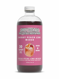 Simply Cocktails Cherry Peach Lime Mixer