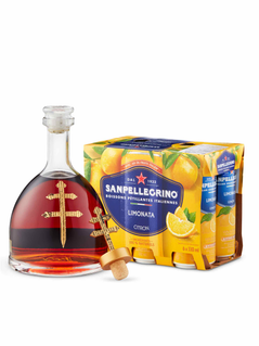 D'Usse VSOP Cognac + FREE stopper and Sanpellegrino Limonata
