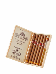 SIBONA GRAPPA CIGARS IN WOODEN BOX