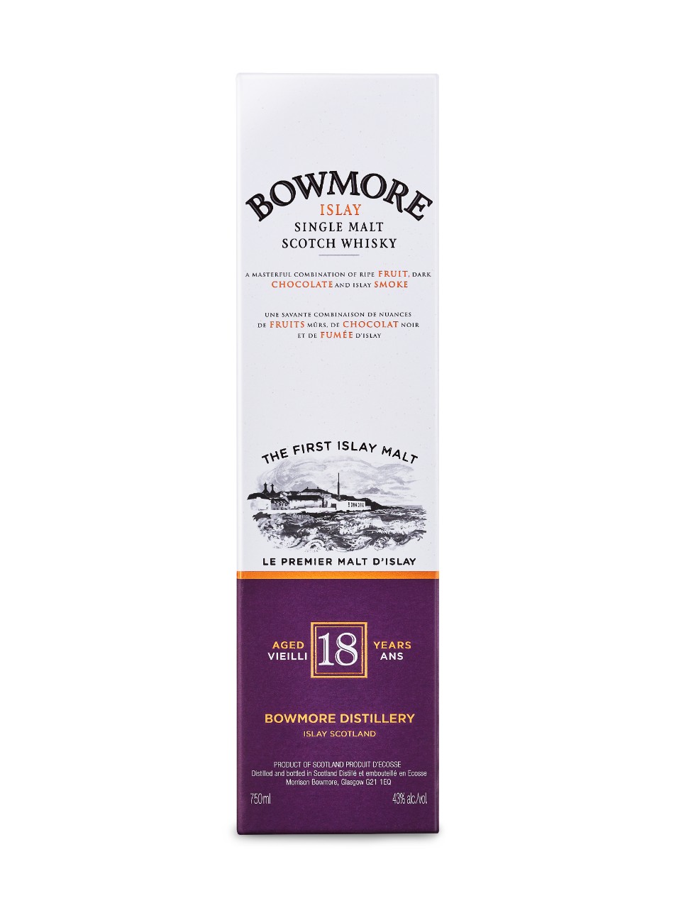 Bowmore 18 Year Old Islay Single Malt Whisky | LCBO
