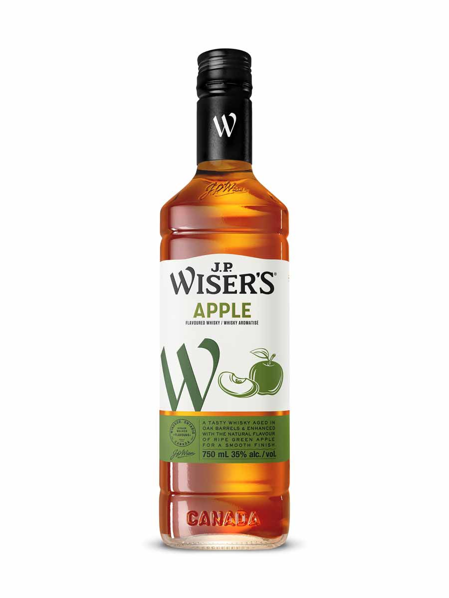 J.P WISERS APPLE WHISKY - 750ML