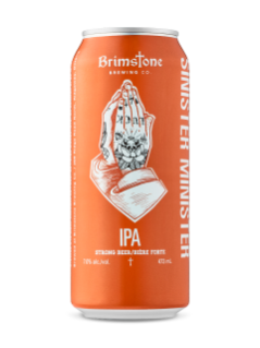 Brimstone Brewing Sinister Minister IPA