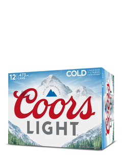 Lager L&eacute;g&egrave;re Coors