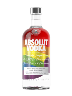 Vodka Absolut Série arc-en-ciel