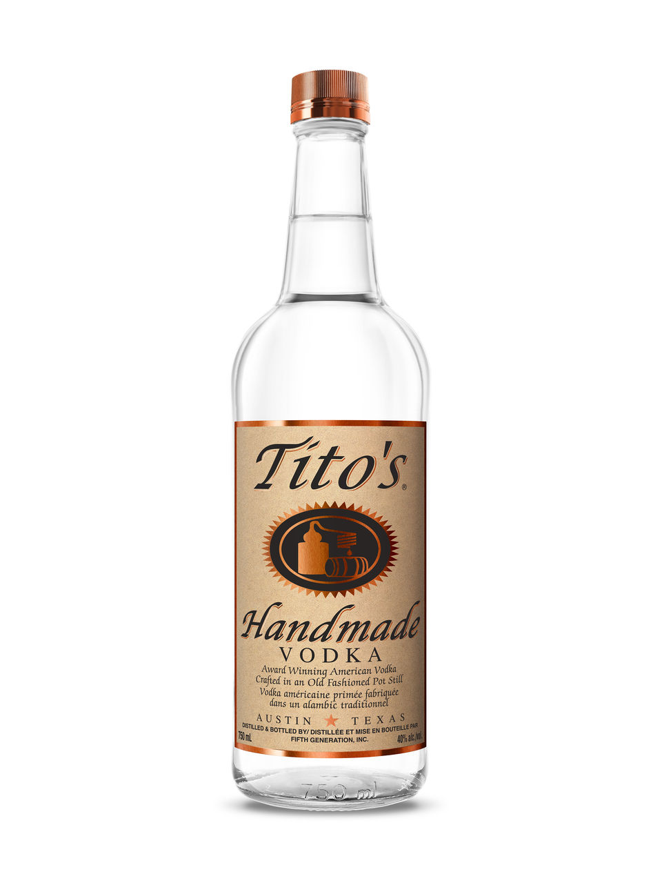 TITO'S HANDMADE VODKA 750 mL