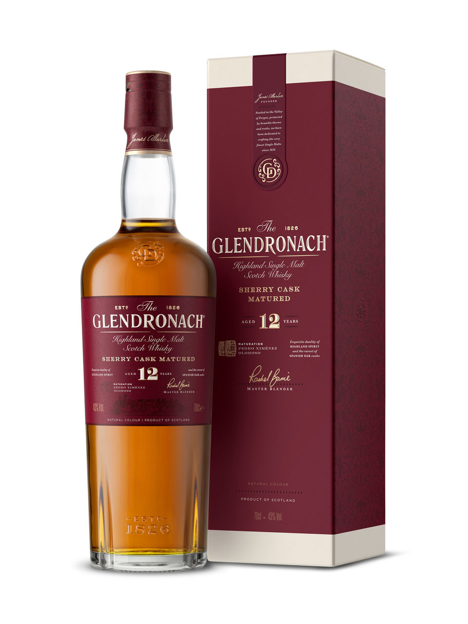 Glendronach 12 Year Old Highland Single Malt Scotch Whisky