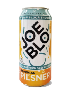Pilsner bohémienne Joe Blo' Joseph Bloor Brewery