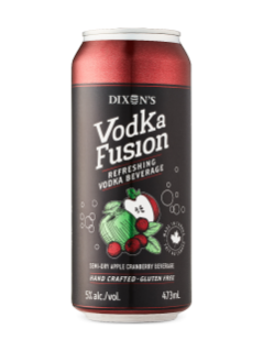 Dixon's Vodka Fusion Apple Cider
