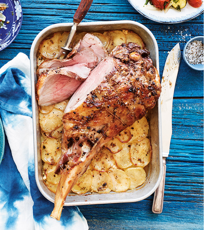 Roast lamb