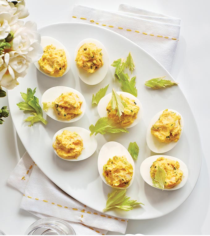 Devilled eggs