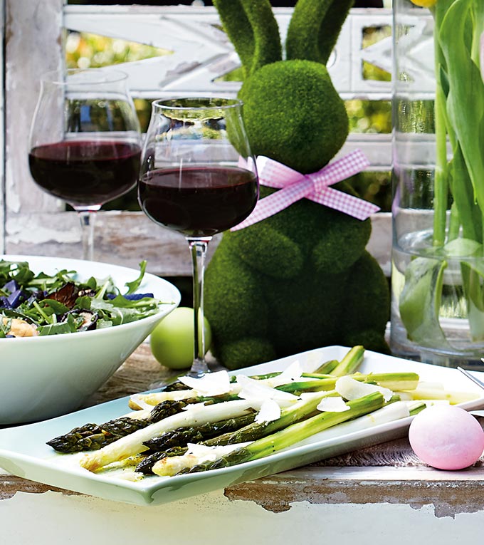 Asparagus salad